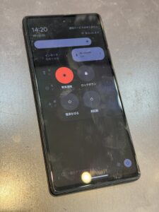 Google Pixel 6a 画面タッチ不良 修理前（門真市・古川橋エリア）