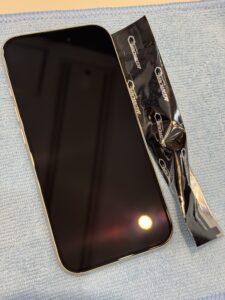 iPhoneガラスコーティング施工後｜指滑りが良く汚れがつきにくい｜スマートクール大日